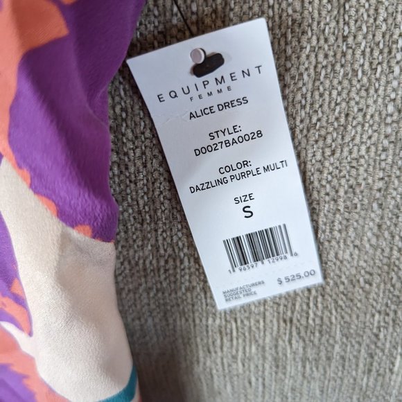 Equipment silk dress - Picture 4 of 6